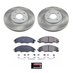 Power Stop SC4726 - Front Z17 Evolution Pad And Semi-Coated Rotor Kit vehicle fitment brake part