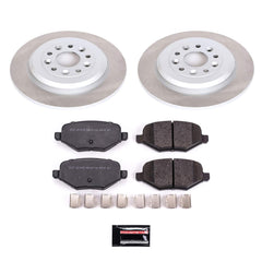Power Stop SC4744 - Rear Z17 Evolution Pad And Semi-Coated Rotor Kit vehicle fitment brake part