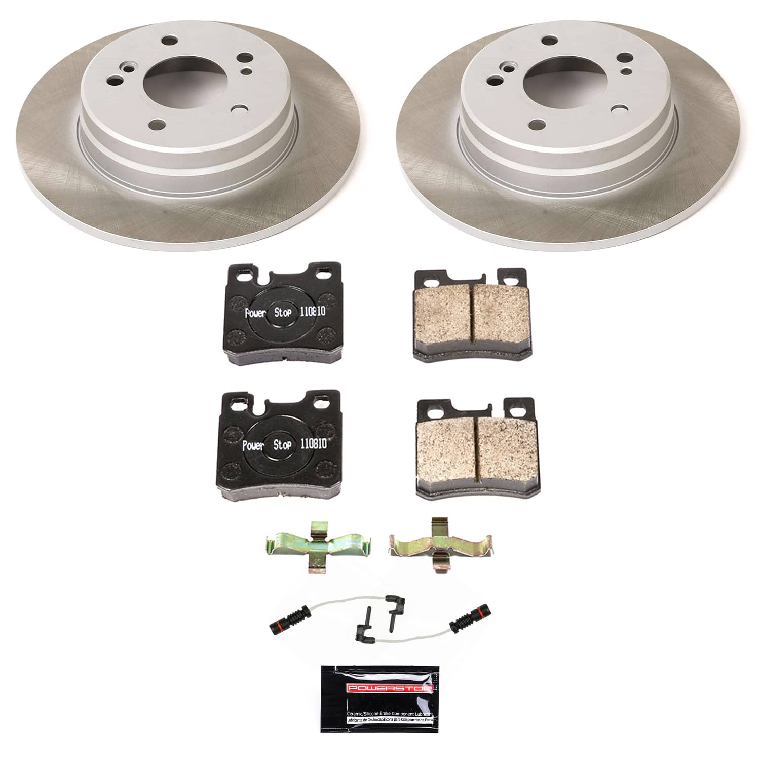 Power Stop SC4948 - Rear Z17 Evolution Pad And Semi-Coated Rotor Kit vehicle fitment brake part