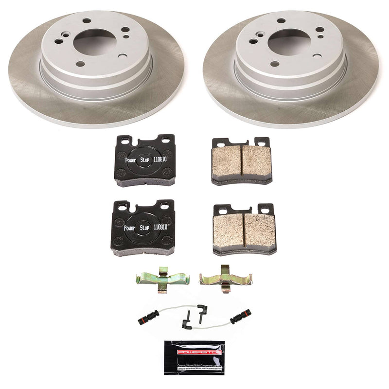 Power Stop SC4948 - Rear Z17 Evolution Pad And Semi-Coated Rotor Kit vehicle fitment brake part