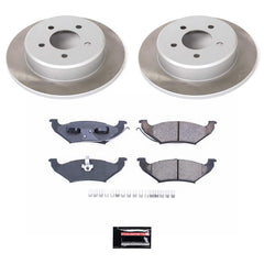 Power Stop SC5149 - Rear Z17 Evolution Pad And Semi-Coated Rotor Kit vehicle fitment brake part