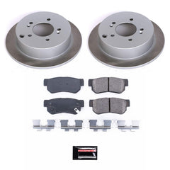 Power Stop SC5213 - Rear Z17 Evolution Pad And Semi-Coated Rotor Kit vehicle fitment brake part