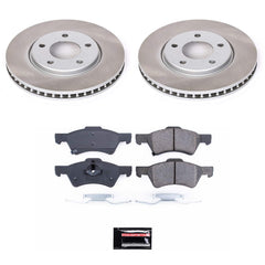 Power Stop SC5247 - Front Z17 Evolution Pad And Semi-Coated Rotor Kit vehicle fitment brake part