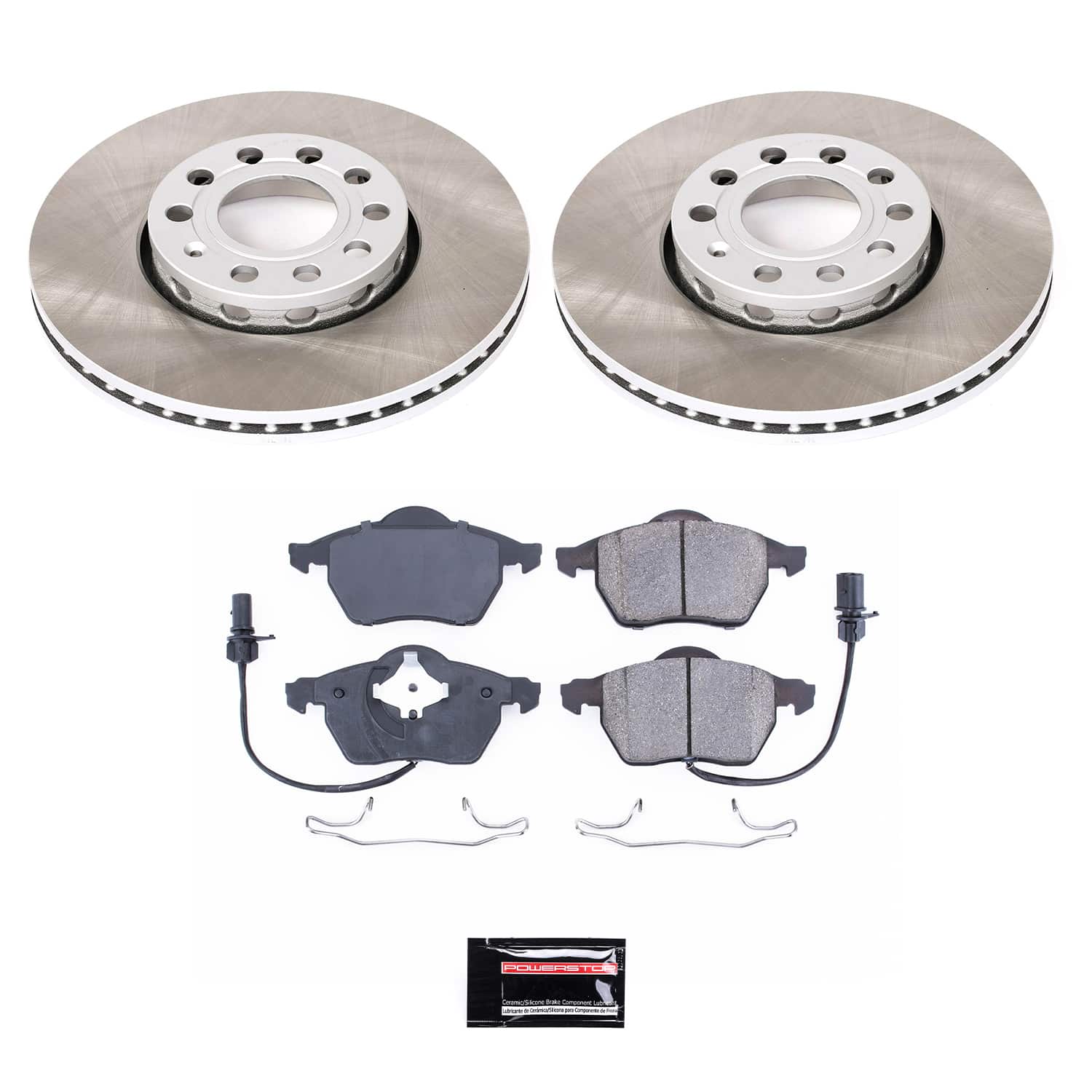 Power Stop SC528 - Front Z17 Evolution Pad And Semi-Coated Rotor Kit vehicle fitment brake part