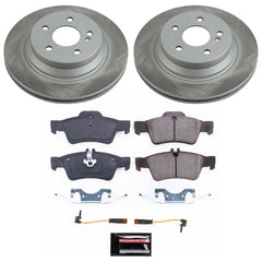 Power Stop SC5322 - Rear Z17 Evolution Pad And Semi-Coated Rotor Kit vehicle fitment brake part