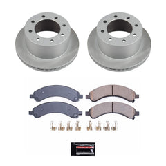 Power Stop SC5328 - Rear Z17 Evolution Pad And Semi-Coated Rotor Kit vehicle fitment brake part