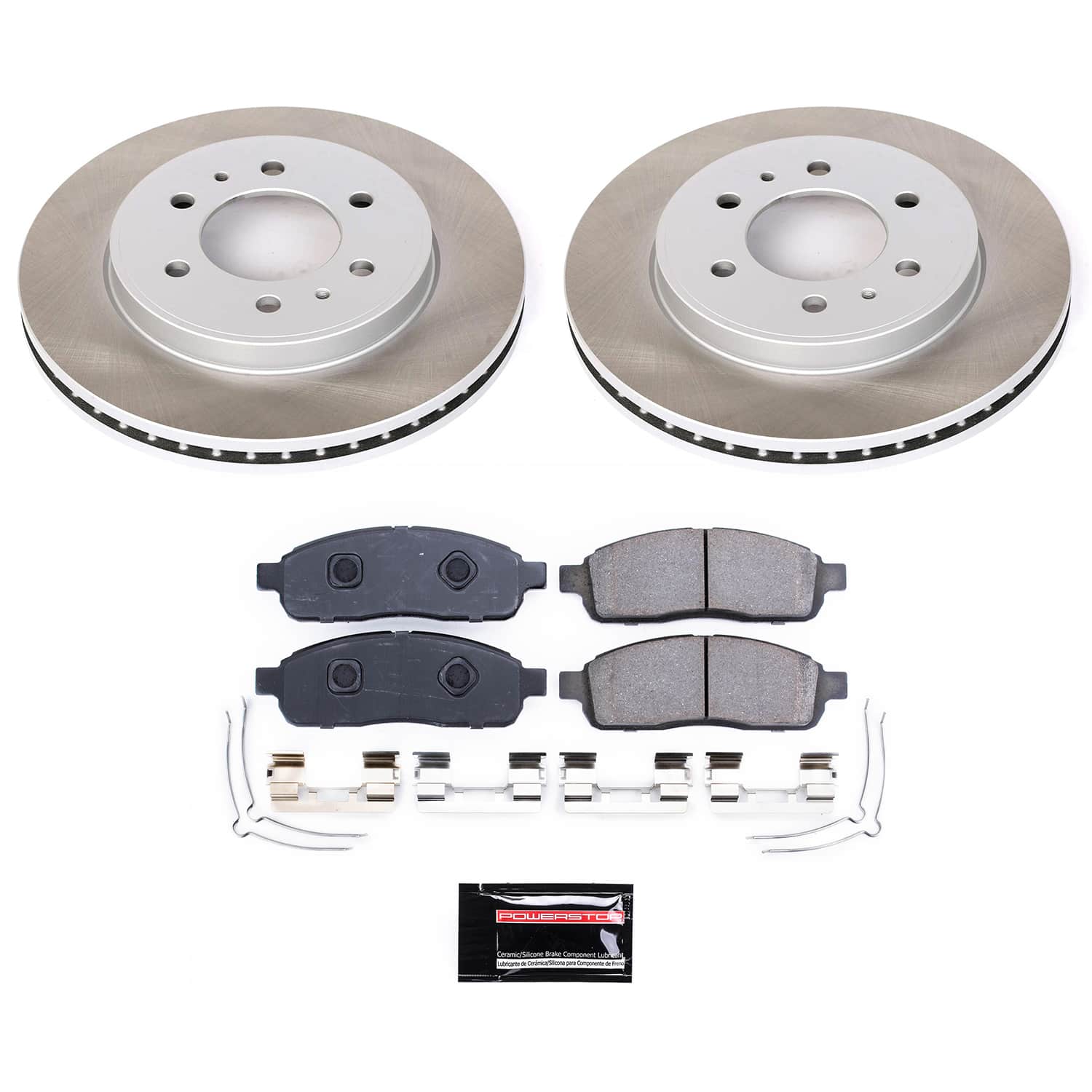 Power Stop SC5336 - Front Z17 Evolution Pad And Semi-Coated Rotor Kit vehicle fitment brake part