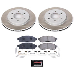 Power Stop SC5336 - Front Z17 Evolution Pad And Semi-Coated Rotor Kit vehicle fitment brake part