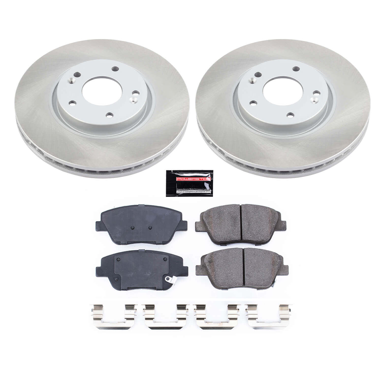 Power Stop SC5377 - Front Z17 Evolution Pad And Semi-Coated Rotor Kit vehicle fitment brake part
