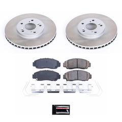 Power Stop SC5392 - Front Z17 Evolution Pad And Semi-Coated Rotor Kit vehicle fitment brake part