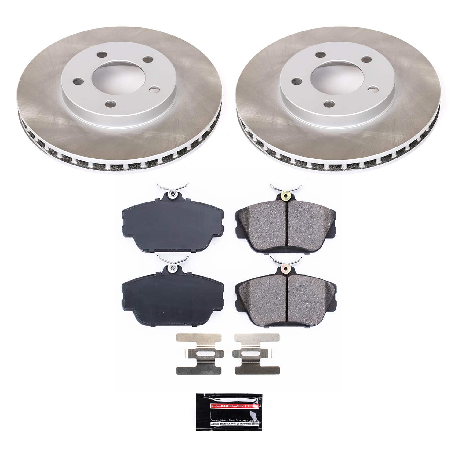 Power Stop SC5406 - Front Z17 Evolution Pad And Semi-Coated Rotor Kit vehicle fitment brake part