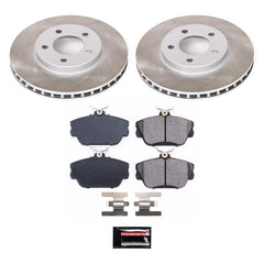 Power Stop SC5406 - Front Z17 Evolution Pad And Semi-Coated Rotor Kit vehicle fitment brake part