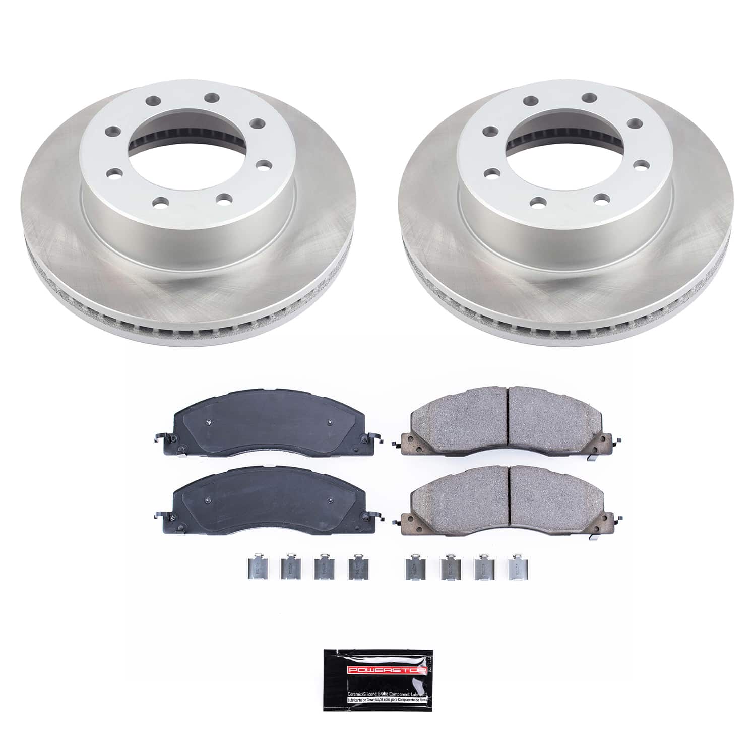 Power Stop SC5411 - Front Z17 Evolution Pad And Semi-Coated Rotor Kit vehicle fitment brake part