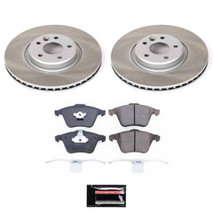 Power Stop SC5430 - Front Z17 Evolution Pad And Semi-Coated Rotor Kit vehicle fitment brake part