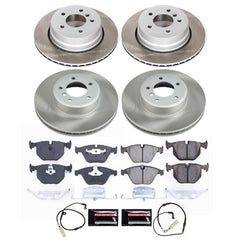 Power Stop SC5439 - Front And Rear Z17 Evolution Pad And Semi-Coated Rotor Kit vehicle fitment brake part