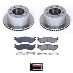 Power Stop SC5489 - Rear Z17 Evolution Pad And Semi-Coated Rotor Kit vehicle fitment brake part