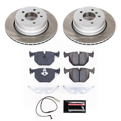 Power Stop SC5492 - Rear Z17 Evolution Pad And Semi-Coated Rotor Kit vehicle fitment brake part
