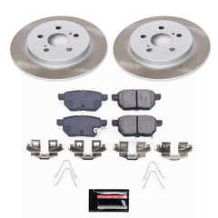 Power Stop SC5503 - Rear Z17 Evolution Pad And Semi-Coated Rotor Kit vehicle fitment brake part