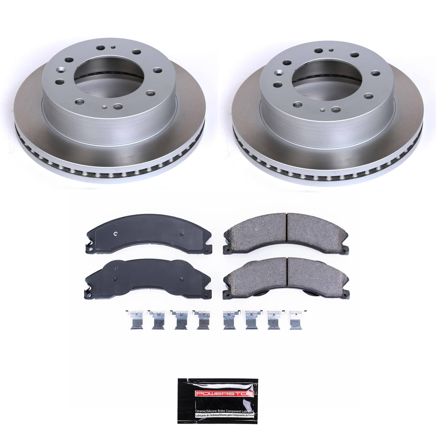 Power Stop SC5559 - Front Z17 Evolution Pad And Semi-Coated Rotor Kit vehicle fitment brake part