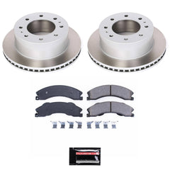 Power Stop SC5563 - Rear Z17 Evolution Pad And Semi-Coated Rotor Kit vehicle fitment brake part