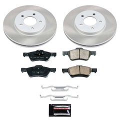 Power Stop SC5572 - Front Z17 Evolution Pad And Semi-Coated Rotor Kit vehicle fitment brake part