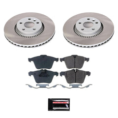 Power Stop SC5613 - Front Z17 Evolution Pad And Semi-Coated Rotor Kit vehicle fitment brake part
