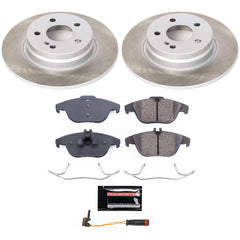 Power Stop SC5625 - Rear Z17 Evolution Pad And Semi-Coated Rotor Kit vehicle fitment brake part