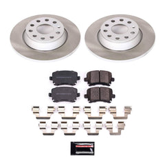 Power Stop SC5662 - Rear Z17 Evolution Pad And Semi-Coated Rotor Kit vehicle fitment brake part