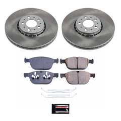 Power Stop SC5707 - Front Z17 Evolution Pad And Semi-Coated Rotor Kit vehicle fitment brake part