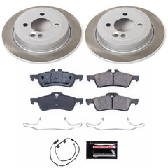 Power Stop SC5726 - Rear Z17 Evolution Pad And Semi-Coated Rotor Kit vehicle fitment brake part