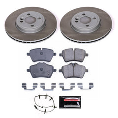 Power Stop SC5784 - Front Z17 Evolution Pad And Semi-Coated Rotor Kit vehicle fitment brake part