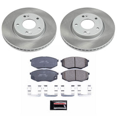 Power Stop SC5806 - Front Z17 Evolution Pad And Semi-Coated Rotor Kit vehicle fitment brake part