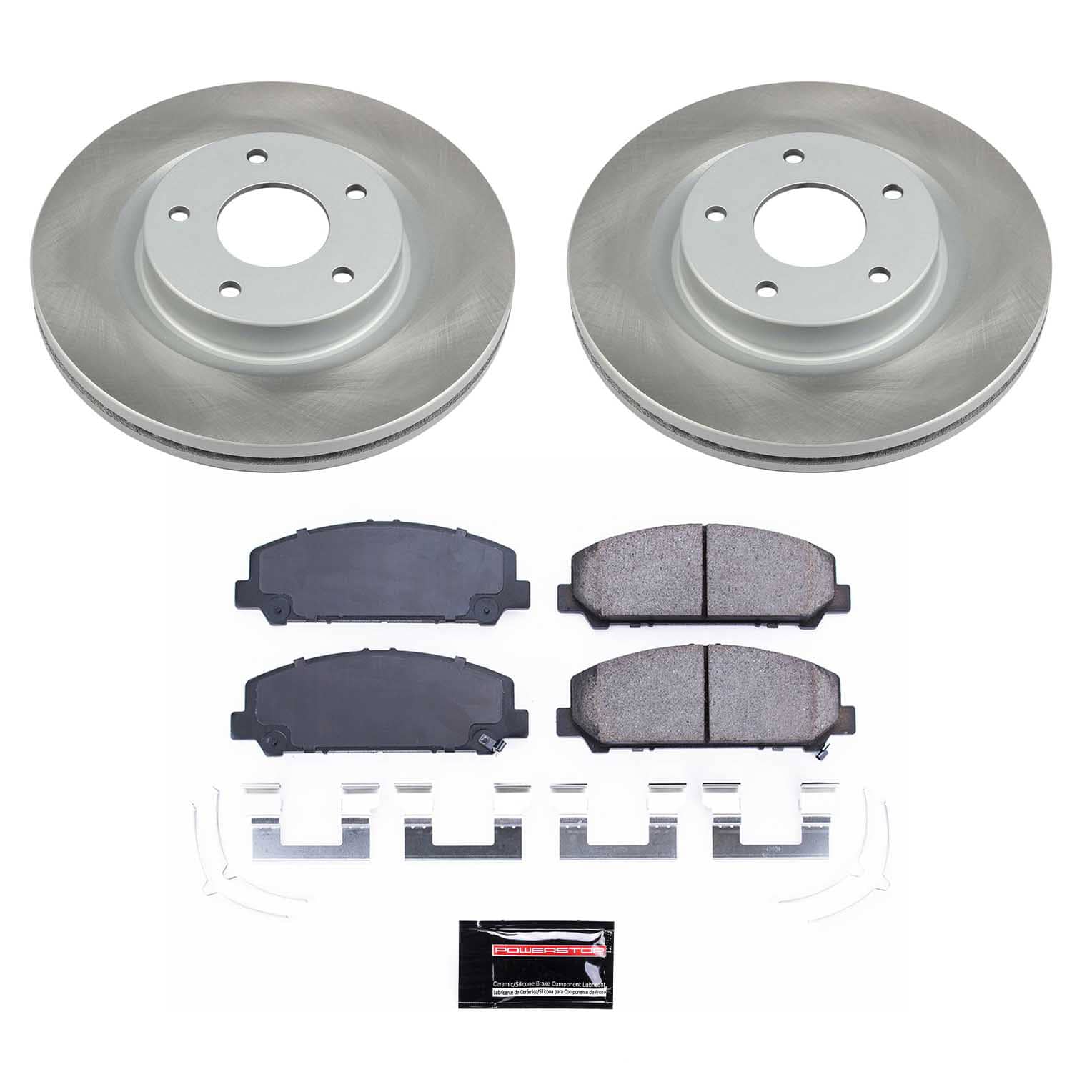 Power Stop SC5821 - Front Z17 Evolution Pad And Semi-Coated Rotor Kit vehicle fitment brake part
