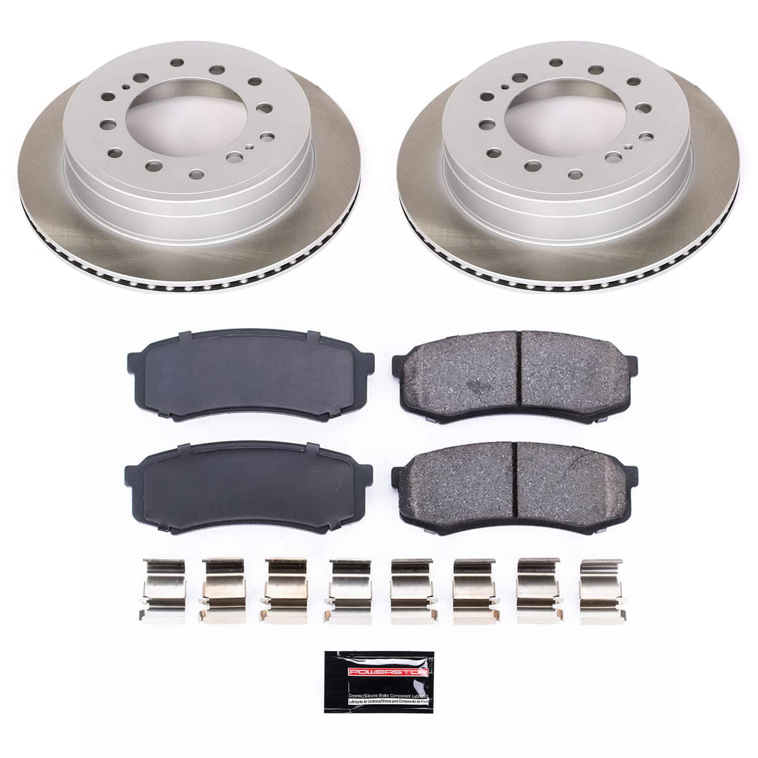 Power Stop SC5875 - Front Z17 Evolution Pad And Semi-Coated Rotor Kit vehicle fitment brake part