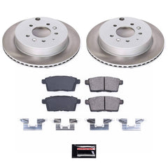 Power Stop SC5876 - Rear Z17 Evolution Pad And Semi-Coated Rotor Kit vehicle fitment brake part