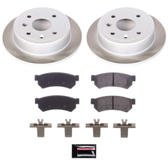 Power Stop SC5898 - Rear Z17 Evolution Pad And Semi-Coated Rotor Kit vehicle fitment brake part