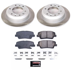 Power Stop SC5906 - Rear Z17 Evolution Pad And Semi-Coated Rotor Kit vehicle fitment brake part