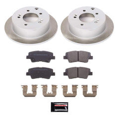 Power Stop SC5916 - Rear Z17 Evolution Pad And Semi-Coated Rotor Kit vehicle fitment brake part