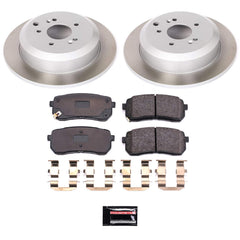 Power Stop SC5920 - Rear Z17 Evolution Pad And Semi-Coated Rotor Kit vehicle fitment brake part