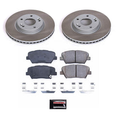 Power Stop SC5926 - Front Z17 Evolution Pad And Semi-Coated Rotor Kit vehicle fitment brake part