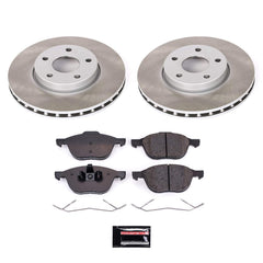 Power Stop SC5976 - Front Z17 Evolution Pad And Semi-Coated Rotor Kit vehicle fitment brake part