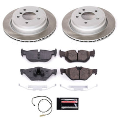 Power Stop SC5980 - Rear Z17 Evolution Pad And Semi-Coated Rotor Kit vehicle fitment brake part