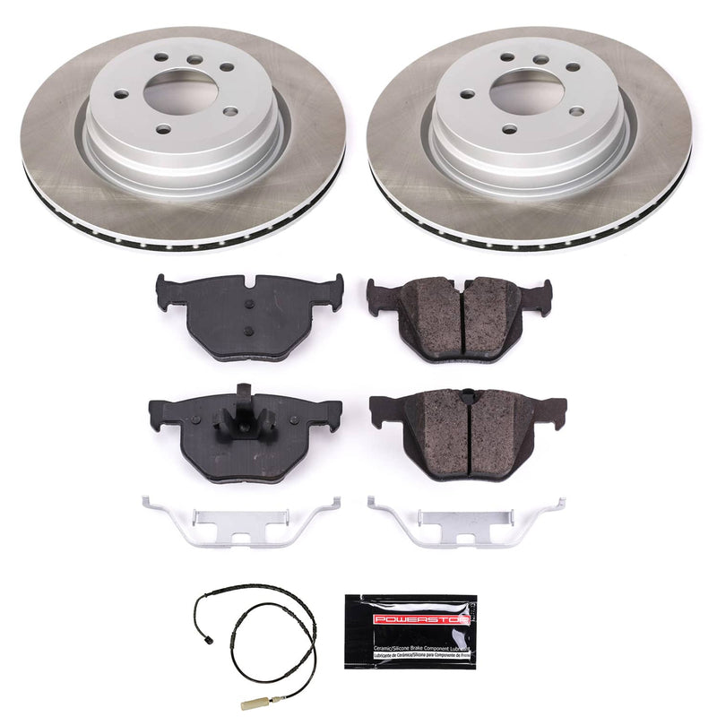 Power Stop SC5982 - Rear Z17 Evolution Pad And Semi-Coated Rotor Kit vehicle fitment brake part