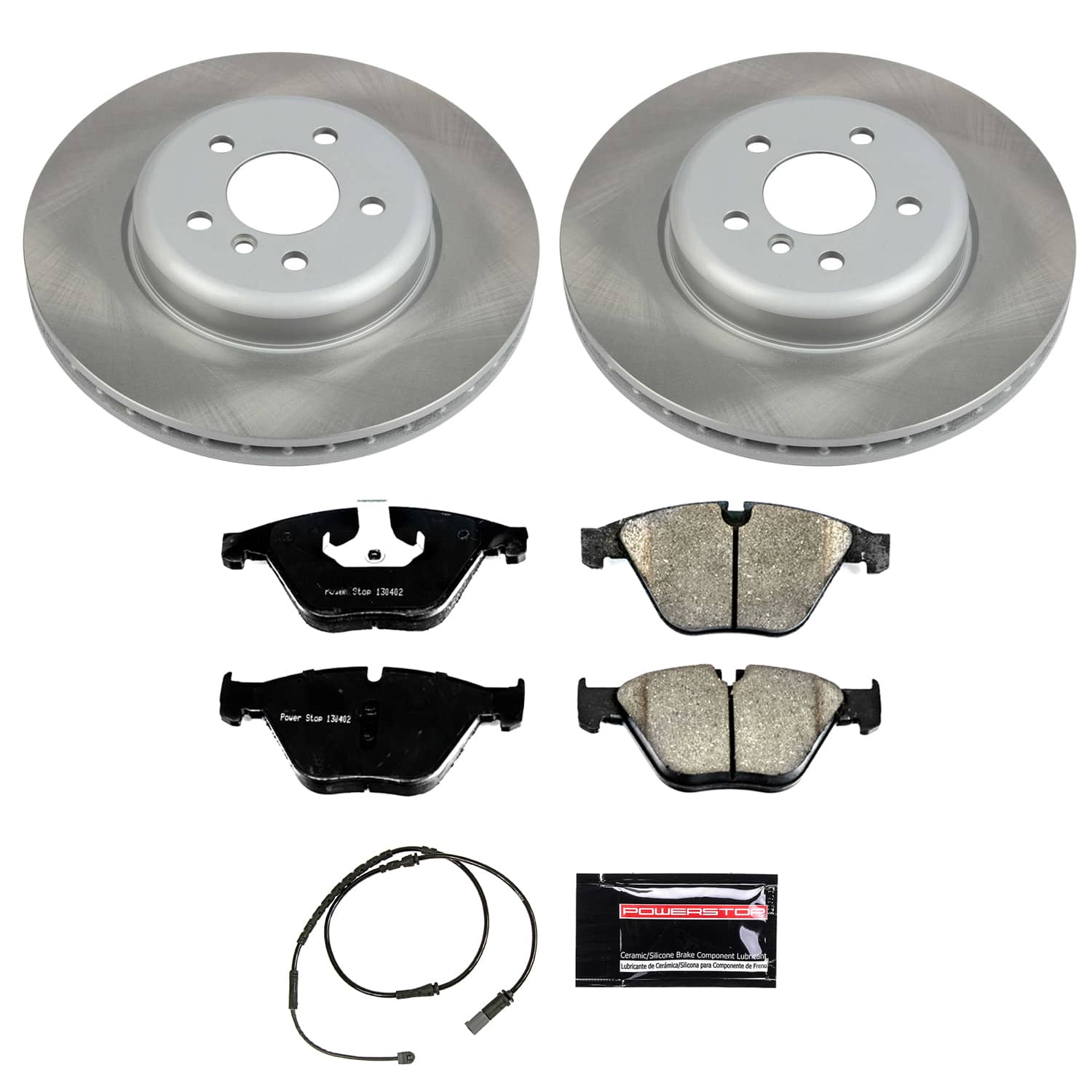 Power Stop SC6020 - Front Z17 Evolution Pad And Semi-Coated Rotor Kit vehicle fitment brake part