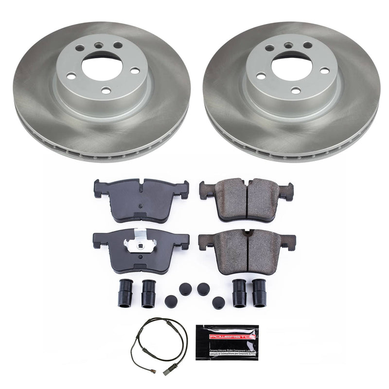 Power Stop SC6038 - Front Z17 Evolution Pad And Semi-Coated Rotor Kit vehicle fitment brake part