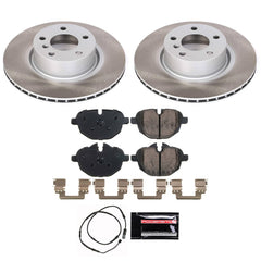 Power Stop SC6040 - Rear Z17 Evolution Pad And Semi-Coated Rotor Kit vehicle fitment brake part
