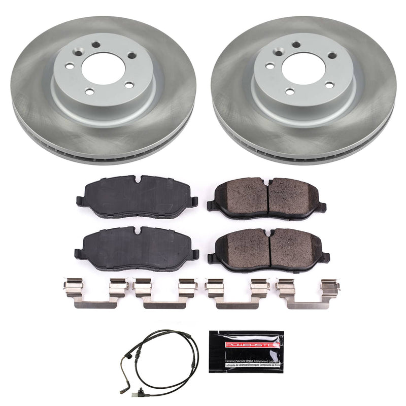 Power Stop SC6047 - Front Z17 Evolution Pad And Semi-Coated Rotor Kit vehicle fitment brake part