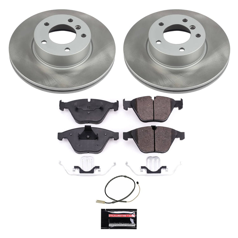 Power Stop SC6073 - Front Z17 Evolution Pad And Semi-Coated Rotor Kit vehicle fitment brake part
