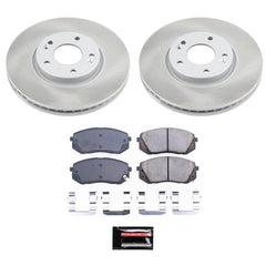 Power Stop SC6087 - Front Z17 Evolution Pad And Semi-Coated Rotor Kit vehicle fitment brake part