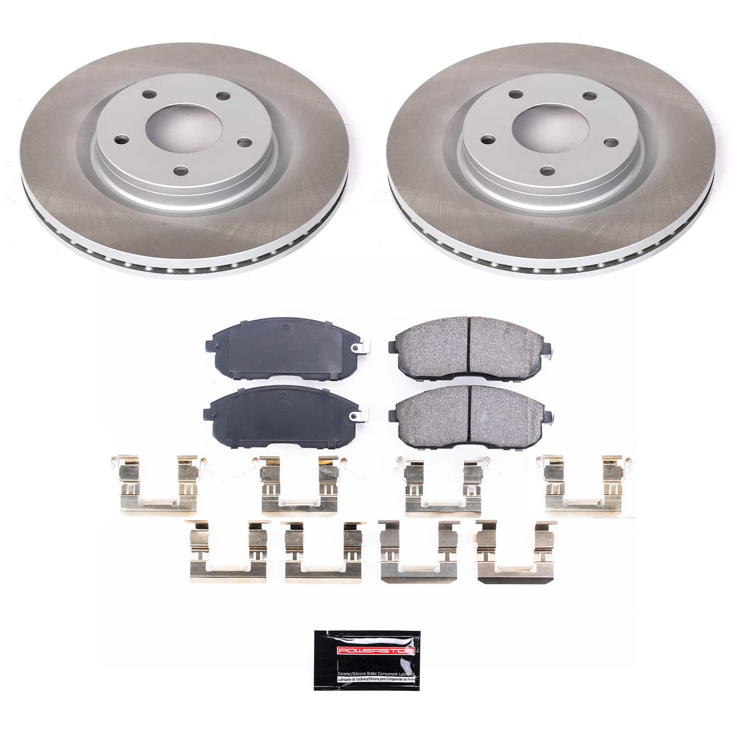 Power Stop SC6094 - Front Z17 Evolution Pad And Semi-Coated Rotor Kit vehicle fitment brake part